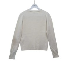 Lacoste Japan Authentic 100 Cashmere Cream Round Sweater - Size 55