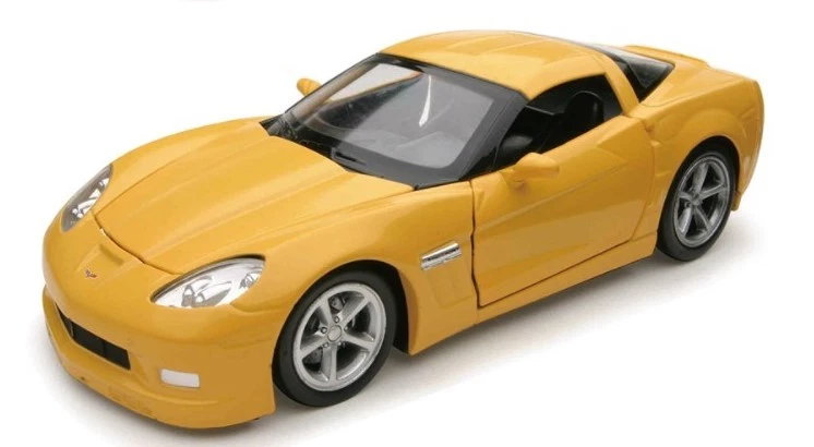 NEWRAY, CHEVROLET Corvette grand sport jaune, échelle 1/24, NEW71263E - Photo 1/1