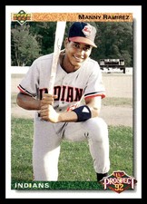 Manny Ramirez 1992 Upper Deck #63 Indians FREE SHIPPING StackedPacks