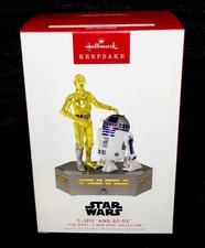 New  2021 Hallmark STAR WARS Storytellers C-3PO & R2-D2 A New Hope Ornament