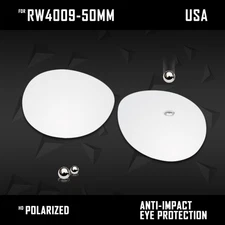 HD Clear Non-Polarized Replacement Lens for Ray-Ban Meta Headliner RW4009-50mm