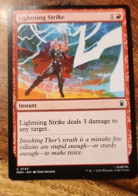 Lightning Strike Marvel Super Heroes Regular