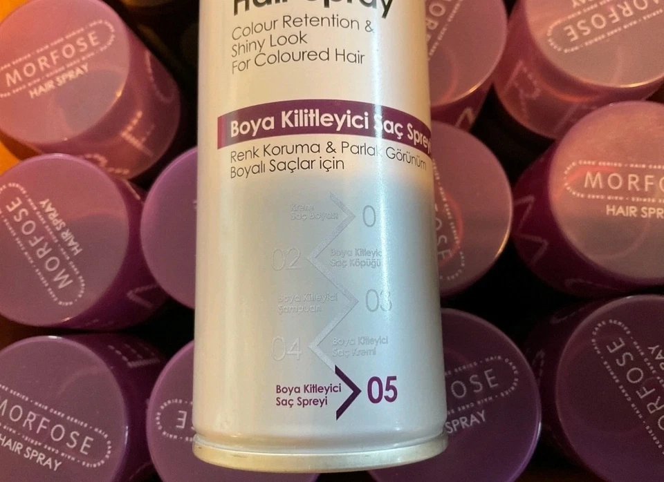 Haarspray 23 x 400 ml MORFOSE - Colour Lock Haarspray - Bild 3 von 4