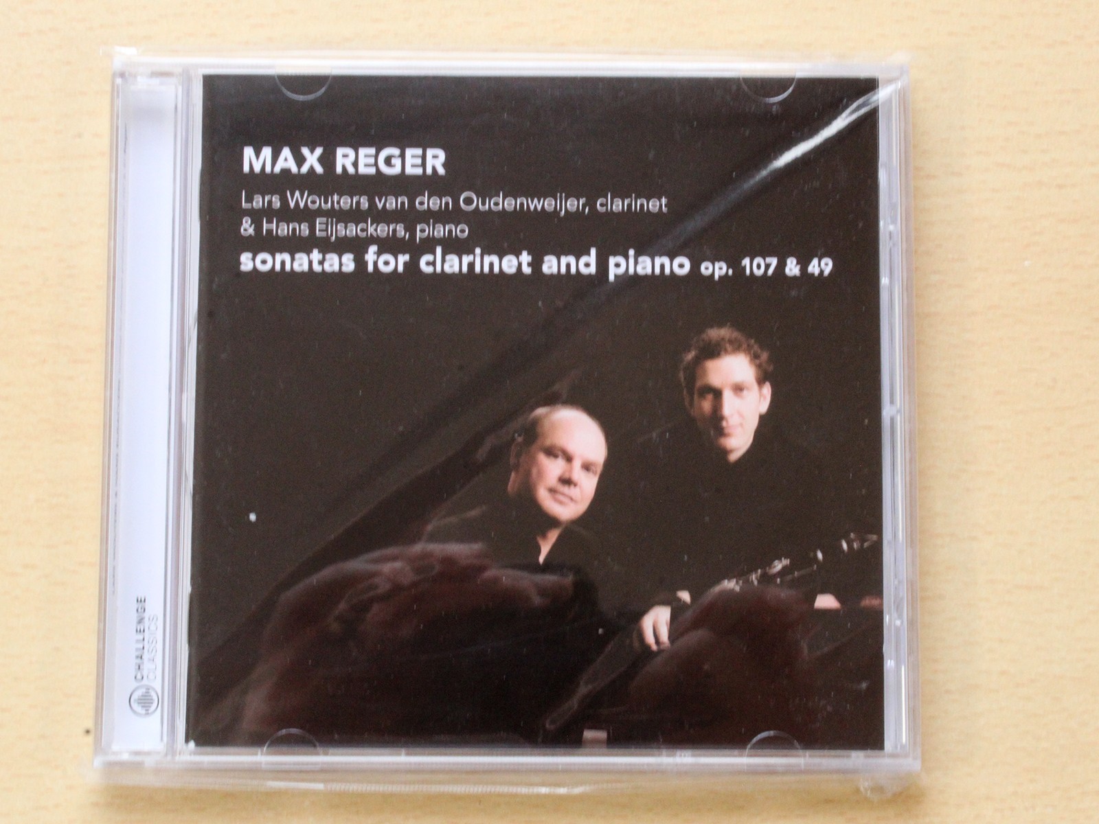 Max Reger : Sonatas For Clarinet & Piano/2009 CD Album/Hans Eijsackers