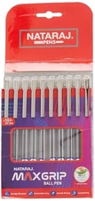 Nataraj Vivid Ball PenWith Comfortable Grip For Smudge Free Writing (Pack Of 20)
