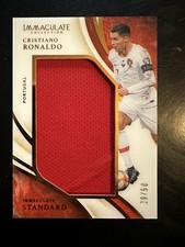 2020 Immacolata Cristiano Ronaldo Jumbo Match Worn Materiale /50 🇵🇹Portogallo