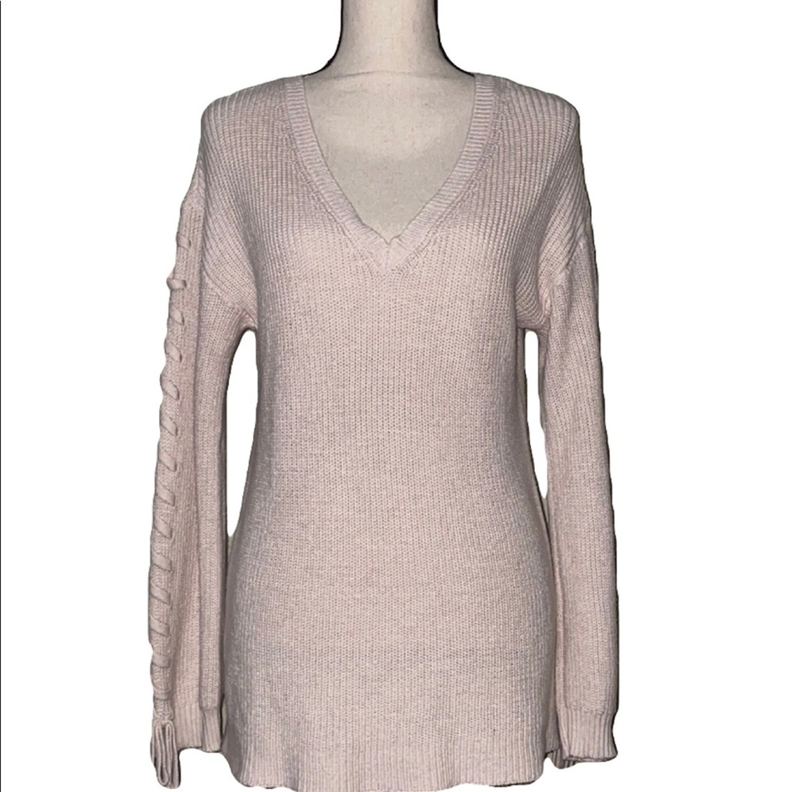 American Eagle size small pullover v-neck knit sw… - image 1