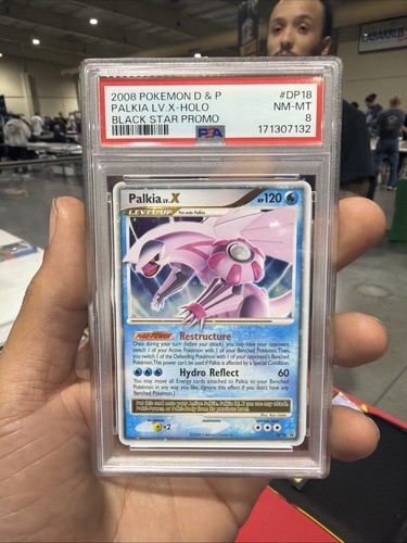 Pokemon Palkia Lv X Psa 8 #DP18 Diamond and Pearl Holo