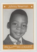 1991 Little Basketball Big Leaguers Book Cards Johnny Newman 0w6