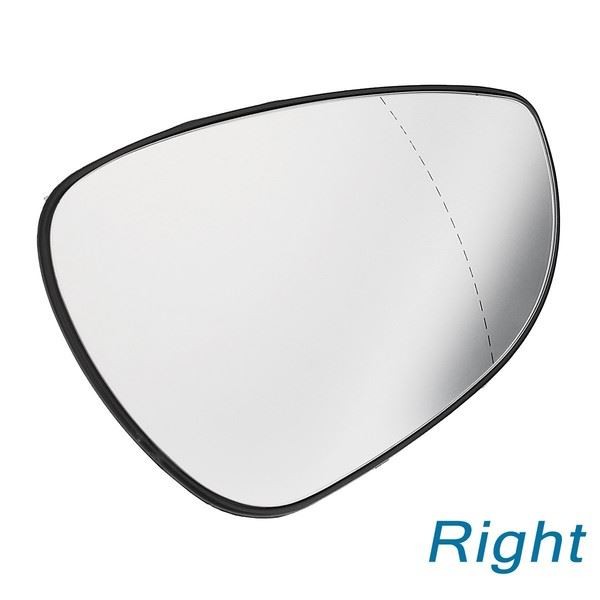 1X Autospiegelglas Rechts RüCkseite Spiegelglas FüR Ford Fiesta Mk7 2008-2017-image