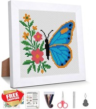 WUSARPLY DKJ018 Butterfly Cross Stitch Kit