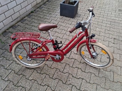 Kinderfahrrad Elops 900, 20 Zoll in Rot, guter Zustand, für Weihnachten 