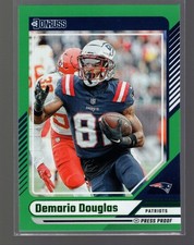 2024 Donruss Green Press Proof #91 Demario Douglas