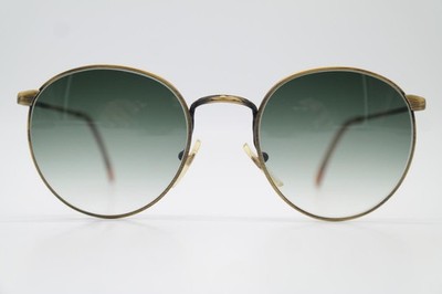 Vintage Sonnenbrille EVOLUTION 204 Messing Oval sunglasses Brille