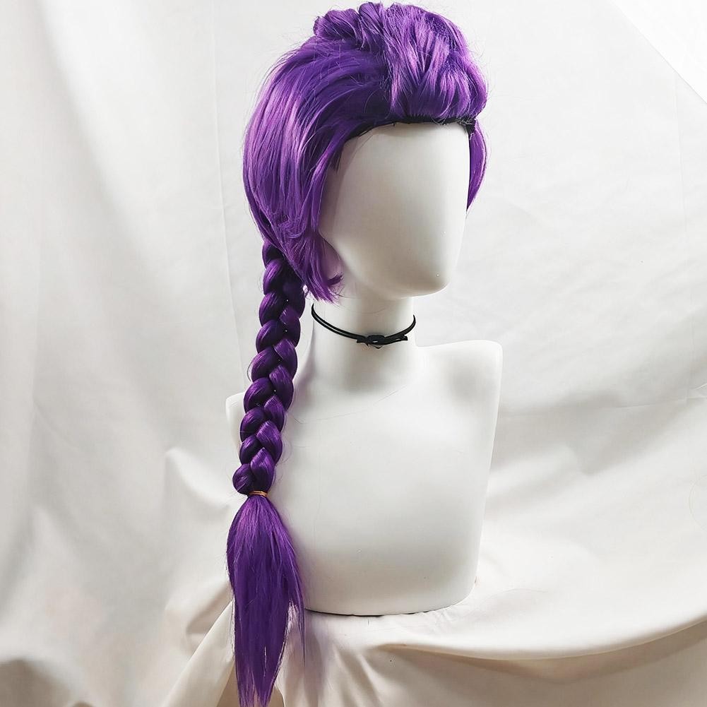 Peluca Larga Trenza Pelucas Para Niños Niñas- Disfraz de Navidad Peluca OT Accesorios-H U7X6
