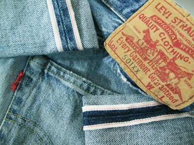 HOT 1955 REPRO LVC Men's LEVI'S @ 501 XX BIG E SELVEDGE STRAIGHT