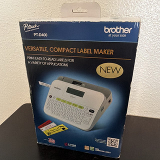 Brother P Touch PT D400 Label Maker TZe Tape Compatible Thermal Printing