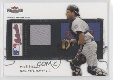 2004 Fleer Patchworks Licensed Apparel 281/300 Mike Piazza #LA-MP HOF 2u3