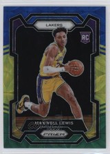 2023-24 Panini Prizm Choice Blue Yellow & Green Prizm Maxwell Lewis #143 0qw3