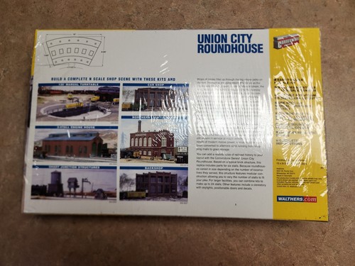 RARE Union City Roundhouse Walthers Cornerstone 933-3202, N Scale - Picture 3 of 11