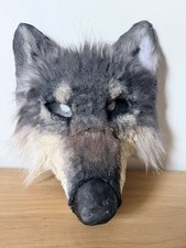 Handmade Therian Eurasian Wolf Mask