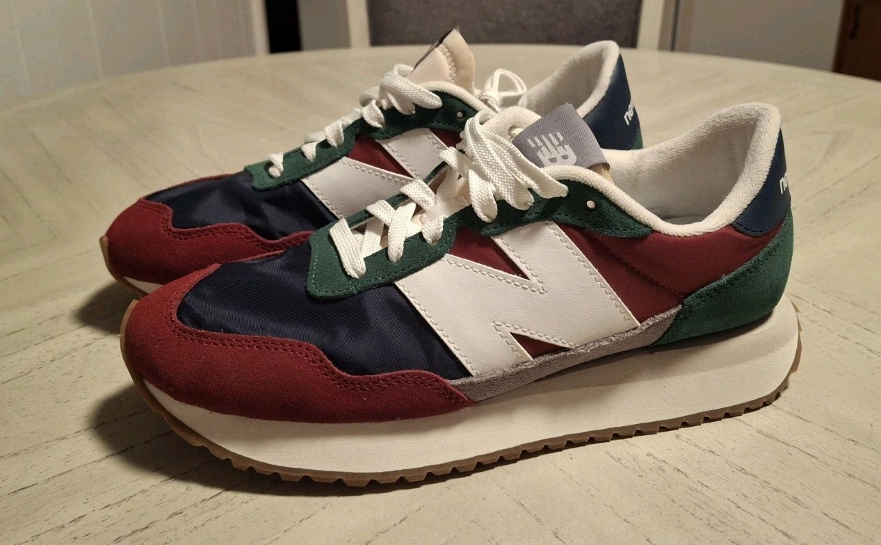 New Balance 237 v1 Men 8.5 D Scarlet Team Forest Green Athletic Sneaker MS237EA  thumbnail 2