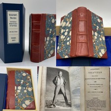 Gulliver's Travels (1819) Swift Leather Hand Fine Binding Designer Bookbinding