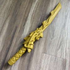 Lego Ninjago Foam Gold Sword of Fire Rare Full Size 21" Cosplay Costume 2019