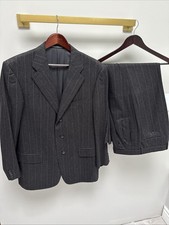 Man s Gray Pinstripe Suit by Ermenegildo Zegna Zegna