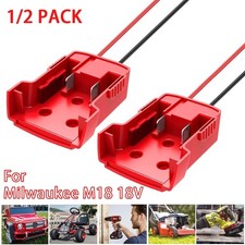 DIY Power Wheels Adapter Compatible With Milwaukee M18 18V Battery Dock Robotics