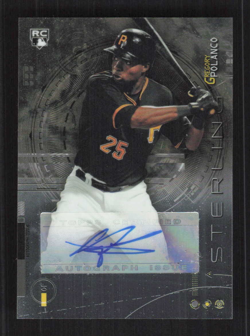 Gregory Polanco 2014 Bowman Sterling Rookie Autographs Auto #BSRA-GP