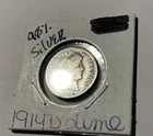 1914D Barber Dime - 90% Silver
