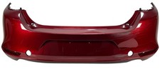2019-2020 Mazda 3 Sedan Rear Bumper Cover Red Genuine Oem Bcka-50221