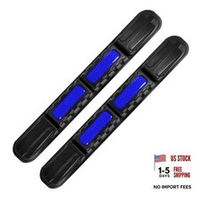 YoRise 2PCS Car Bumper Guard Strip, Anti-Collision Anti-Scratch Car Bumper Blue