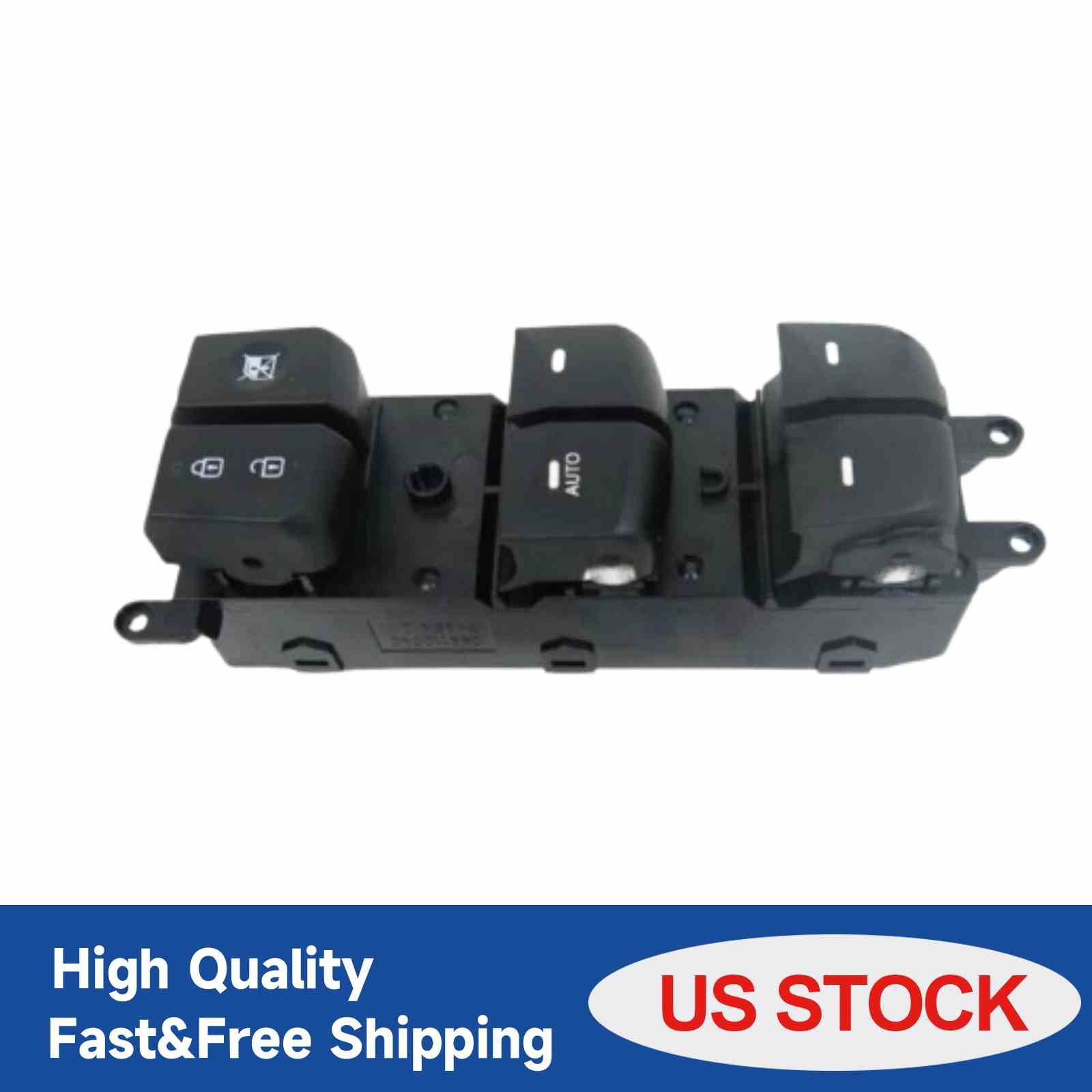 93571-A5010 Fit 2013-2015 Hyundai Elantra GT Door Power Window Main Switch Left