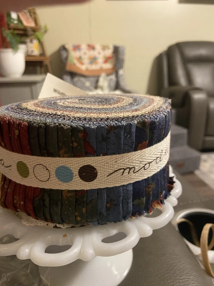 Wildflower Serenade II by Kansas Troubles For Moda OOP Jelly Roll - Image 4 of 4