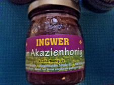 Ingwer im Akazienhonig  150 gr. Glas