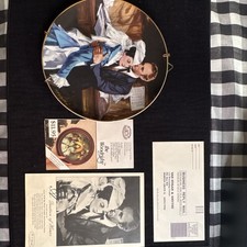 Gone With the Wind 50th Anniversary Plate A Question of Honor MGM COA Stand