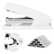Stapler 25 Sheet Capacity with 1000 Staples and Staple Remover - Staplers for De