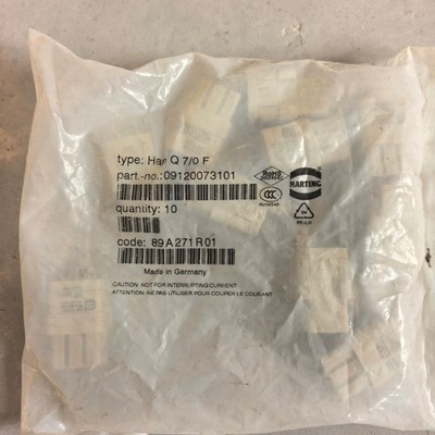 10pcs HARTING 09120073101 Brand New Female Connector 