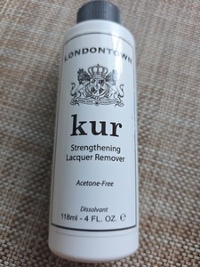 LONDONTOWN kur Strengthening Lacquer Remover 4 Fl Oz