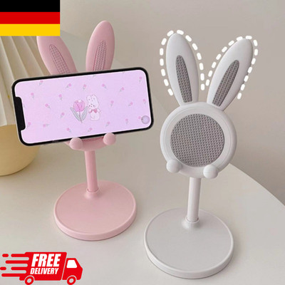 Rabbit Phone Stand Adjustable Desk Holder for Mobile & Tablet