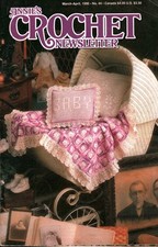 Annie's Crochet Newsletter Magazine  March-April 1990 No. 44