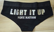 NWT Vintage Victoria's Secret PINK Nation Cotton Extra Low Hipster Panties M