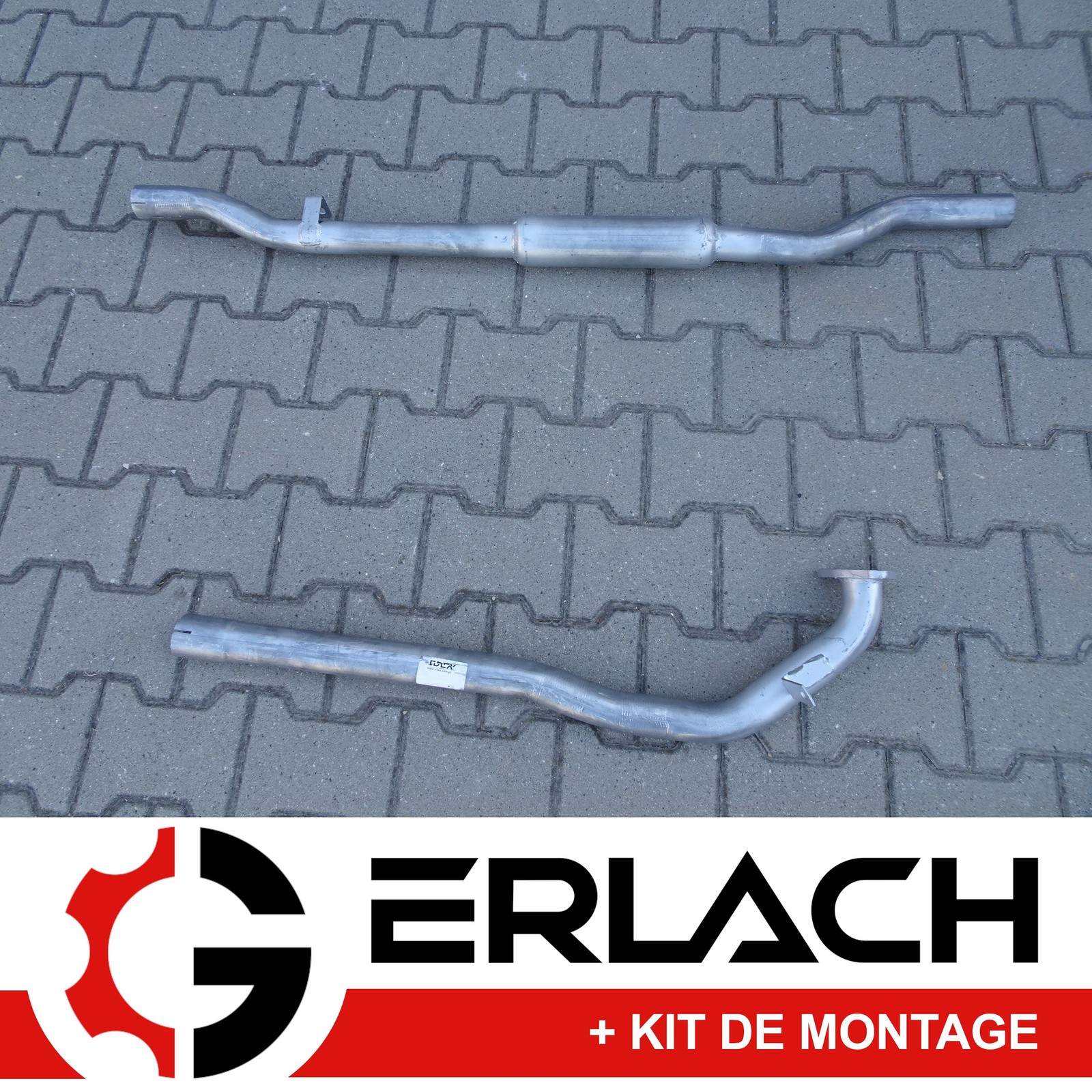 Silencieux intermédiaire Mitsubishi Outlander III résout bruit échappement 5693