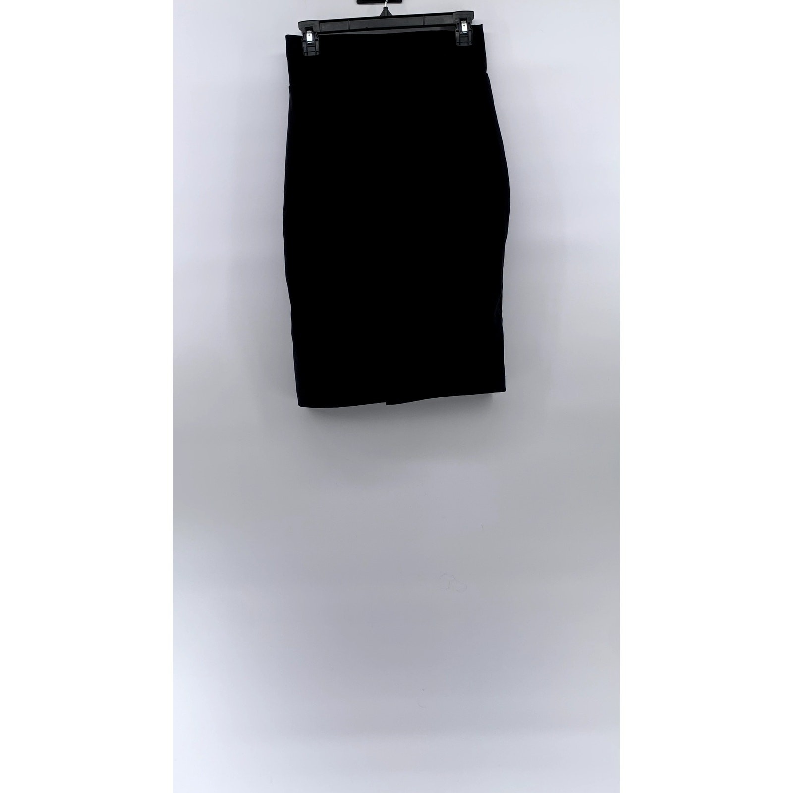 IRIS Women's Black Solid Straight Knee Length Pen… - image 2