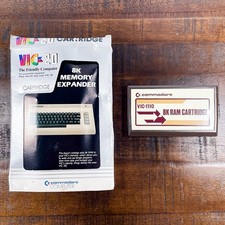 8K RAM Cartridge Commodore VIC-1110 In Box Wi...