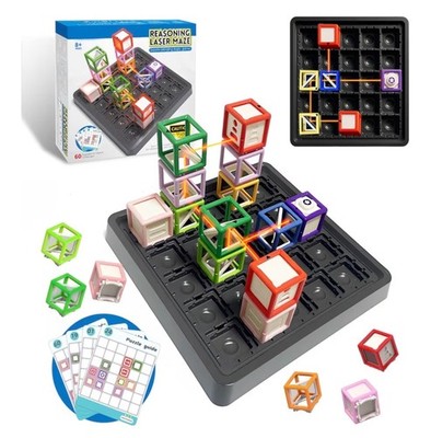 Laser Maze Reasoning Game - STEM Logic Toys for Ages 8+ Kid, 60+ Challenges NEW