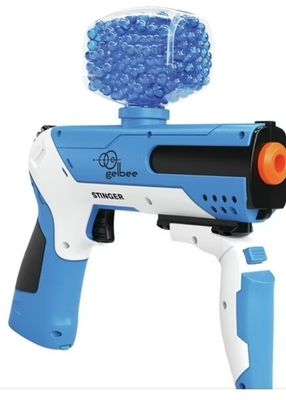 #ad #ad GelBee#x27;s Gel Bead Blaster White amp; Blue Outdoor Fun Kids Play Water💧 Gift 🎁 $20.00