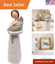 Hand-Painted Cat Angel Figurine - Thoughtful Memorial Gift for Cat Lovers